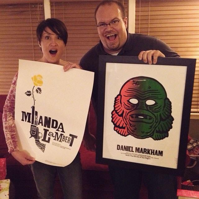 kellypodz's tweet photo. Yes, we seriously got each other #DirkFowler prints for Christmas. http://t.co/pHgXlY9ivI