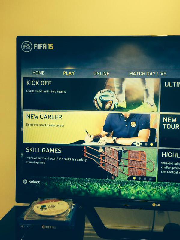 Girl: I want a man with a career...

Me:
