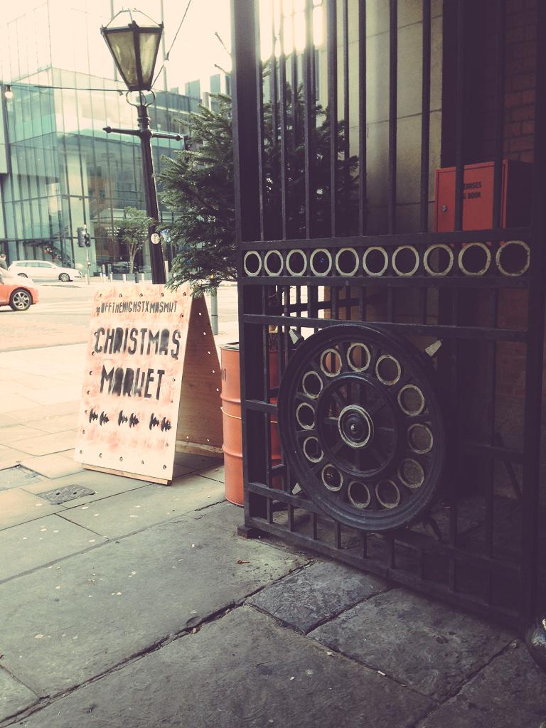 Look out for our signs on Deansgate in #Manchester today + tomorrow #OffTheHighStXmasMkt