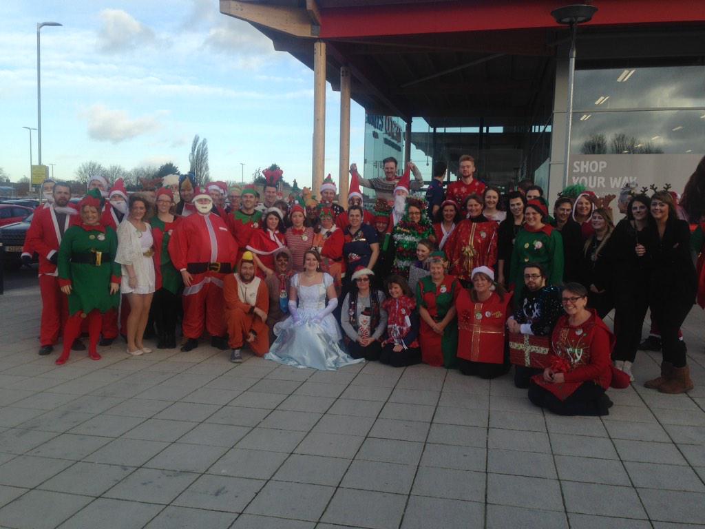 Christmas fancy dress at Lincoln Extra, great team effort! #proudofmyteam
