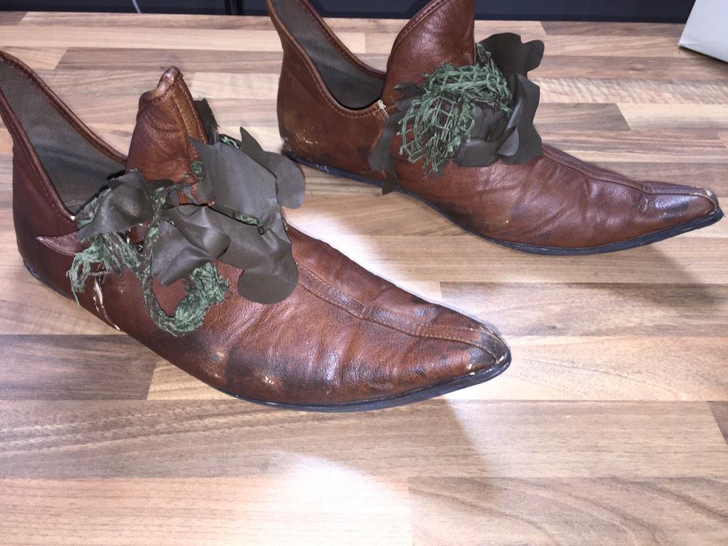 Peter Pan needed his shoes rescued for the panto in <a href="/gaiety_theatre/">The Gaiety Theatre</a>