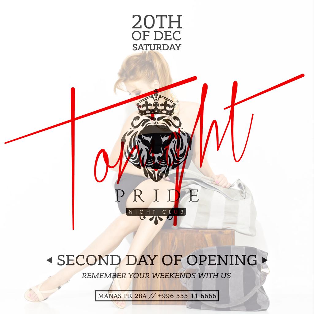 PrideClub's tweet image. Tonight 20 of Dec. 💫
SECOND DAY OF OPENING EXCLUSIVE NIGHT CLUB PRIDE Remember your weekends with us!
0555 11 6666