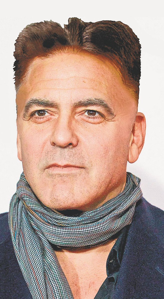 George Clooney Kim Jong : George Clooney Kim Jong haircut ...