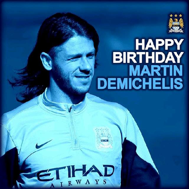 Happy Birthday Martin Demichelis ! Bek asal Argentina ini kini telah berusia 34 tahun :) Feliz cumple Demi 