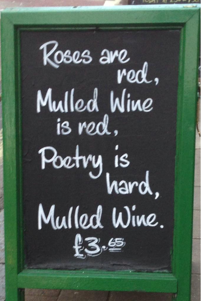eelbrook's tweet image. Who loves #mulledwine ? #pub #fulham #theatre