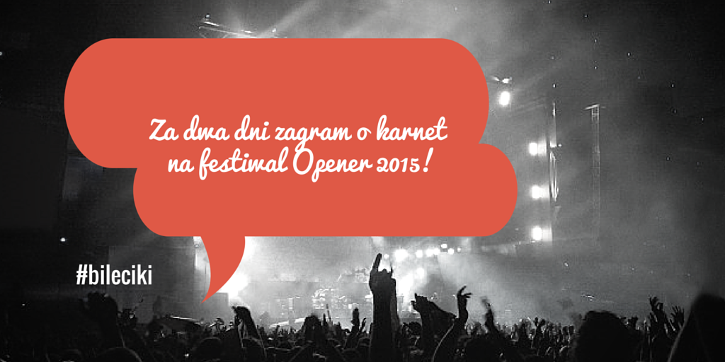 klubFM's tweet photo. Za dwa dni: Karnet na #Opener 2015 do wygrania! #Konkurs na #Święta. 
http://t.co/cOaCcYsh5g Dobrze będzie? http://t.co/5Oz3I7o4vW