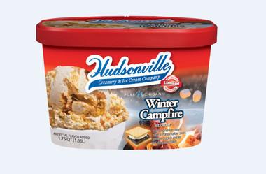 PureMichigan's tweet photo. It’s always the right season for @hudsonville_IC. #PureMichigan #WinterCampfire is in stores! http://t.co/8GCZo4VsKo http://t.co/8f484taAK9