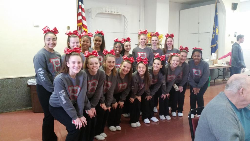 CoachGhezzi's tweet photo. Started off our morning eating breakfast to support our girl Jackie Wheeler! Now off to Andrew to compete at 4! #BBJV http://t.co/hyuDD4sp1k