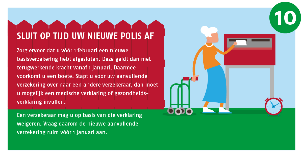 FT_Consument's tweet photo. TIP 10: sluit uiterlijk vóór 1 feb. een nieuwe basisverzekering af voor 2015. Alle tips op http://t.co/UiZchK7ezY http://t.co/x3o3M8BfL1