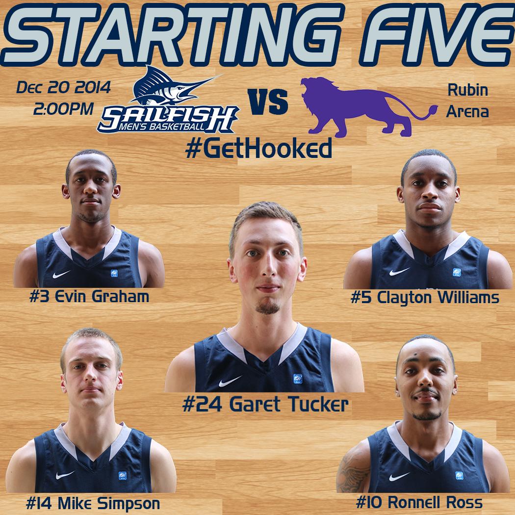 SailfishMBB's tweet photo. Sailfish Starting 5 vs @PaineAthletics: @mvpgraham @CWill_5 @MikeSimpson32 #RRoss and @GaretTucker. #GetHooked http://t.co/n2Q122Li0z