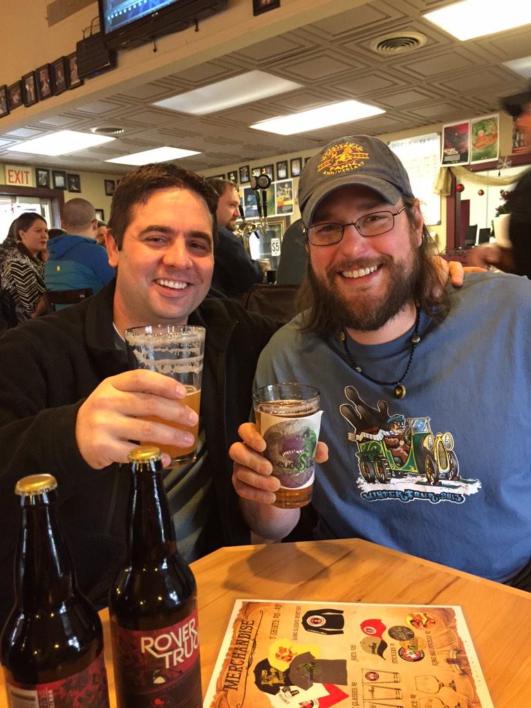 kelly23jayne's tweet photo. Yeah brother! @TGBrews @brentkauffman @OrganoJoe Love this place! #zeelander #psue http://t.co/xayS7xK6VG
