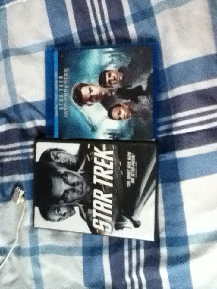 RedkingRED's tweet image. I got 2 movies of STAR TREK and        STAR TREK INTO DARKNESS