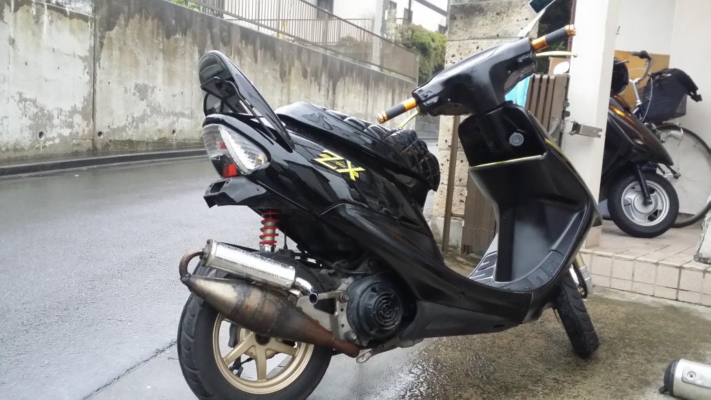 custombike77777さんより 原付ライブディオZX売ります 最高速75キロ