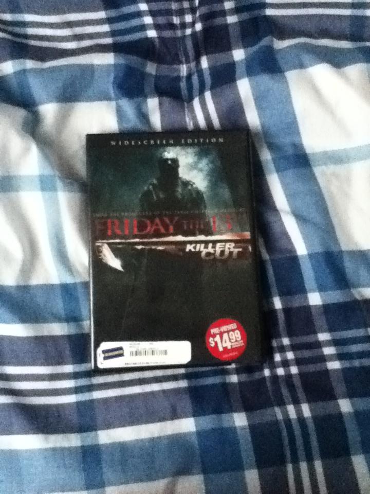RedkingRED's tweet image. I got a movie of FRIDAY THE 13th KILLER CUT