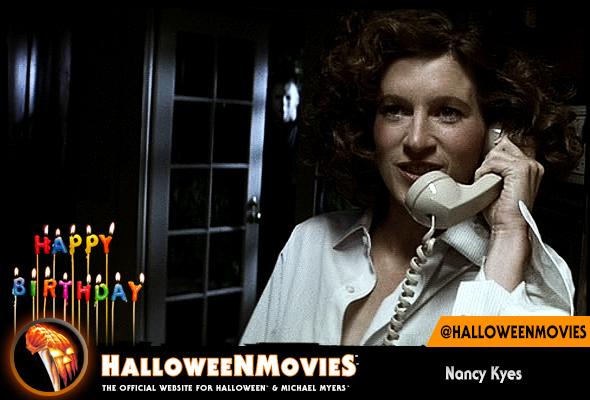 We\d like to wish a Happy Belated Birthday (Dec 19th) to Halloween Star Nancy Kyes (Annie) ... Here\s to many more! 