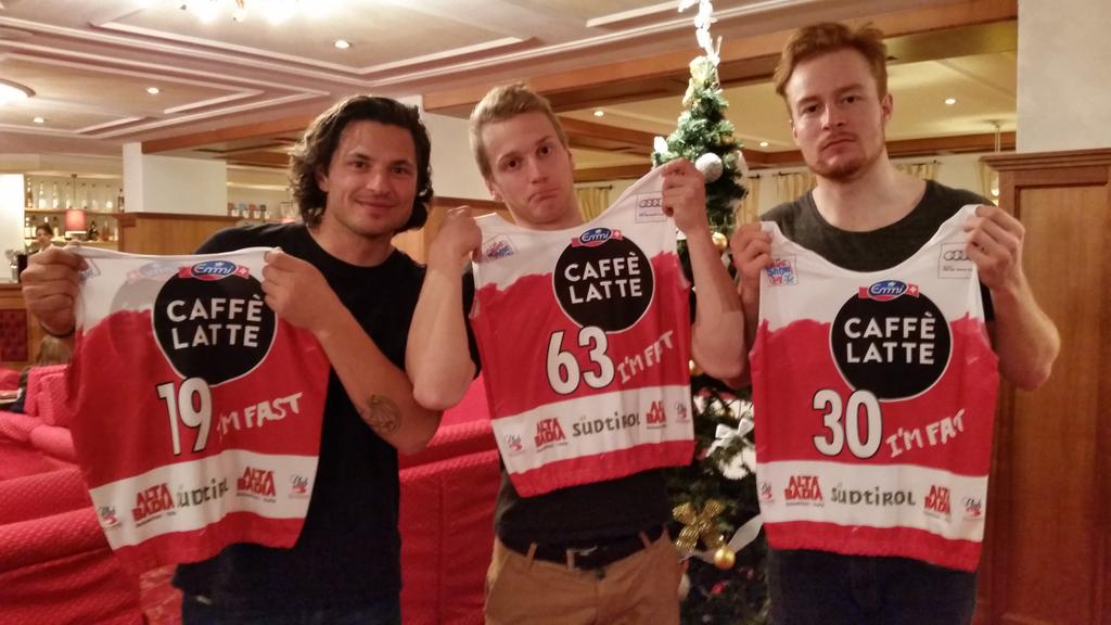 skisportfinland's tweet photo. Suurpujottelujengi valmiina Alta Badian klassikkokisaan. @MareSandell 19. @Eeeemeli99 63. ja Samu Torsti 30. #FAST http://t.co/Zwz4UM28lV