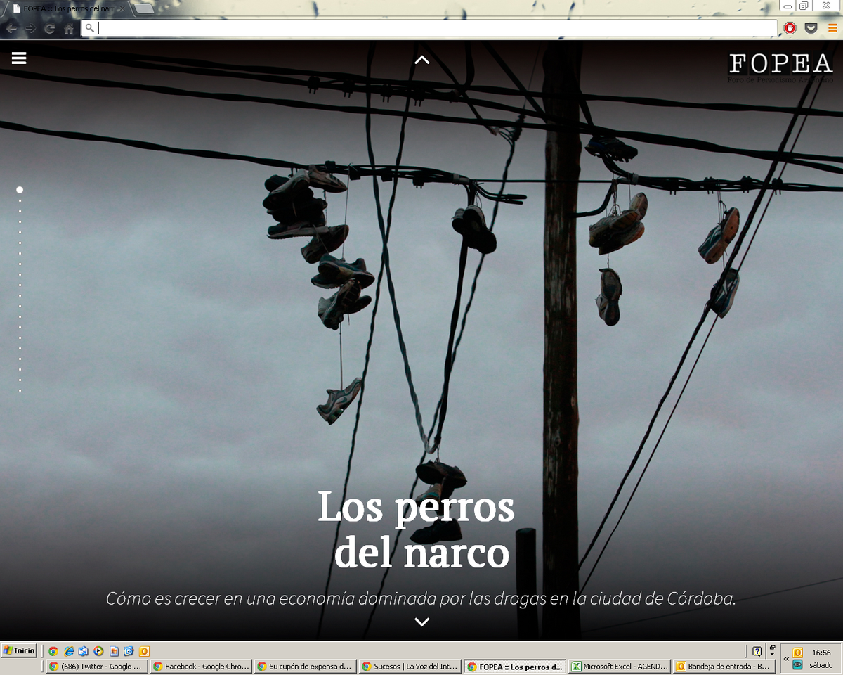 JMGonzalez30's tweet photo. En horas... "Los perros del narco: Cómo es crecer en una economía dominada por las drogas en la ciudad de Córdoba". http://t.co/BXIqqEdoRB
