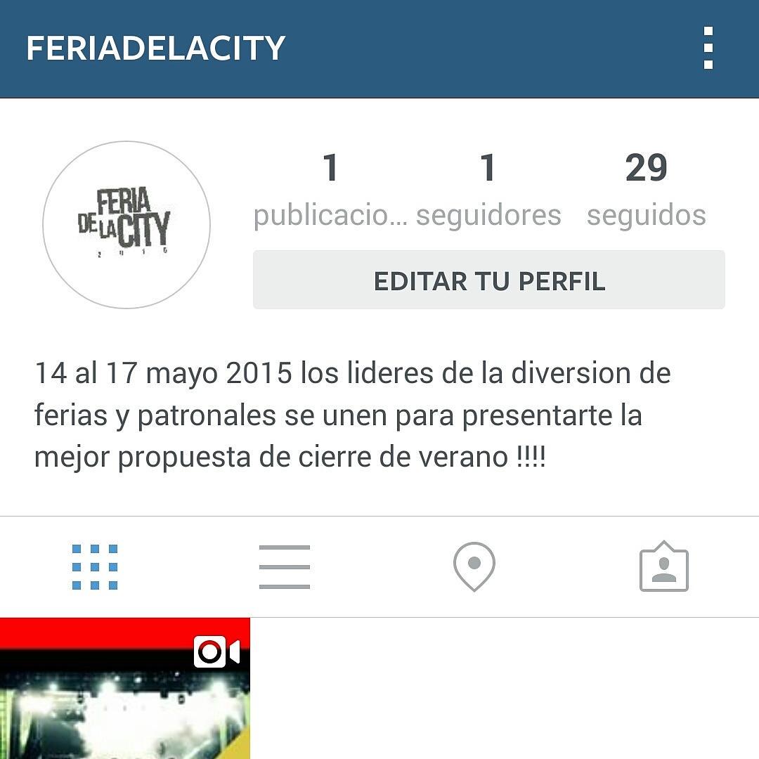 Sigan la cuenta <a href="/feriadelacity/">feriadelacity</a> !! Por instagram lo mejor de las rumbas Plaza figaly del 14 -17 mayo !!! <a href="/ChillOutPma/">ChillOut Zone</a>