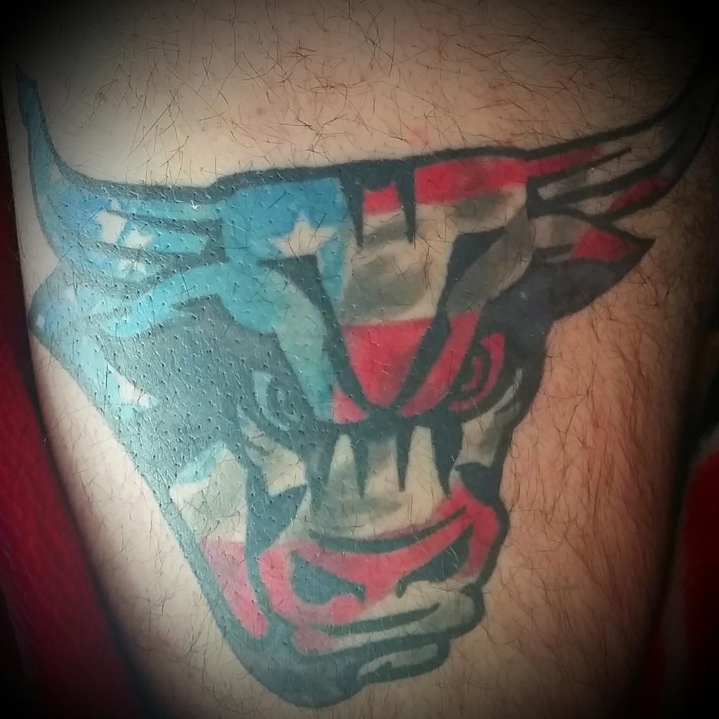 MAXimusprime_69's tweet photo. This tattoo means more now than ever...Will love my teammates&amp;this program till the day that I die. #CowboyRidesAway http://t.co/MZfV2Srjw3