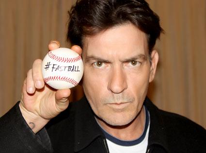 Charlie Sheen once bought 2,600 seats at a baseball game so he could catch a home run ball.
