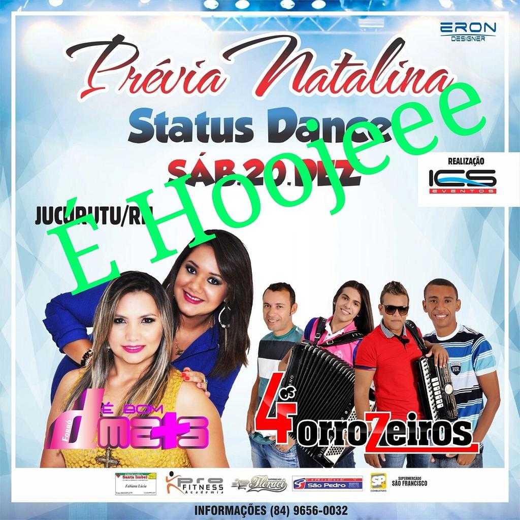 RNShows's tweet image. Hoje tem Jucurutu-RN Os 4forrozeiros e Forró Bom de Mais