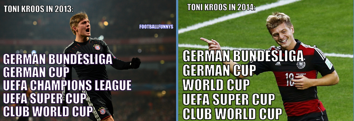 Footbal7Funnys's tweet photo. Toni Kroos http://t.co/7kkvIv12gN