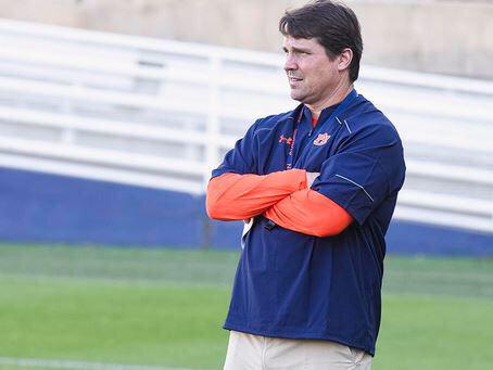 AUFAMILY's tweet photo. "I watched a lot of game film before I came ... We've got good enough talent for us to be fine." -- Will Muschamp http://t.co/eszt1ImHGK