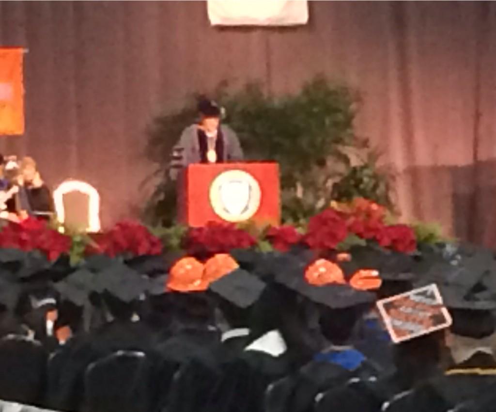 UTSA's tweet photo. Prez Romo's advice to #UTSA grads: Be like the Roadrunner: Be strong, fierce, quick-thinking &amp; wise. #UTSAGrad2014 http://t.co/310van5f0l