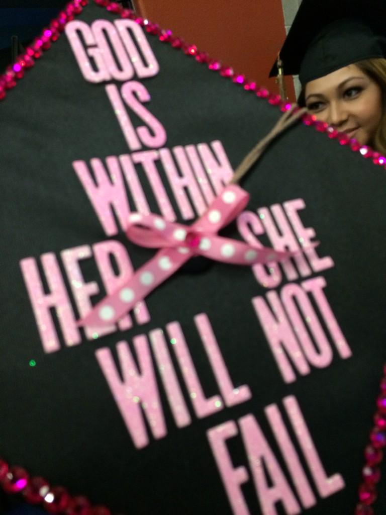 UTSA's tweet photo. We have some pretty creative grads with some really cool caps! #UTSA #UTSAGrad2014 http://t.co/CmzqTE0GR9
