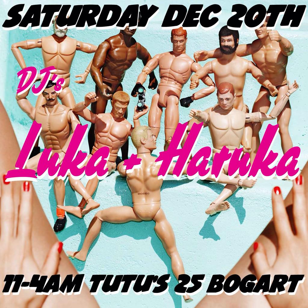 harukanyc999's tweet photo. "Luka"'s at @TutusBrooklyn tonight @LukaSonOfWolf #SaturdayDancing http://t.co/67NDB8xYCt