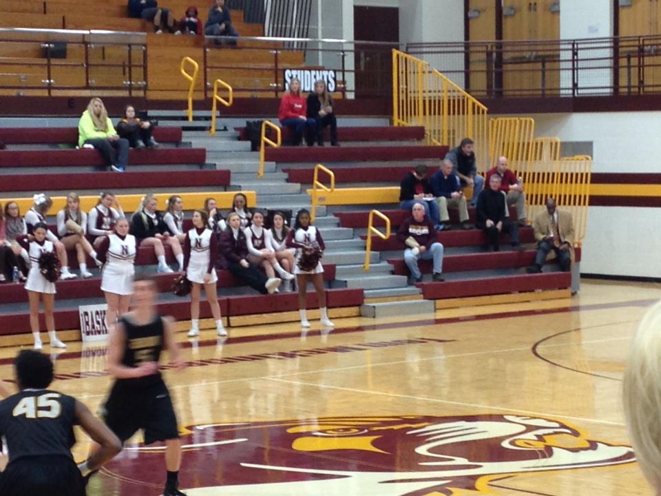 Great to see a Fairview Alumn cheering at BHSN Basketball game. #fairviewwildcats