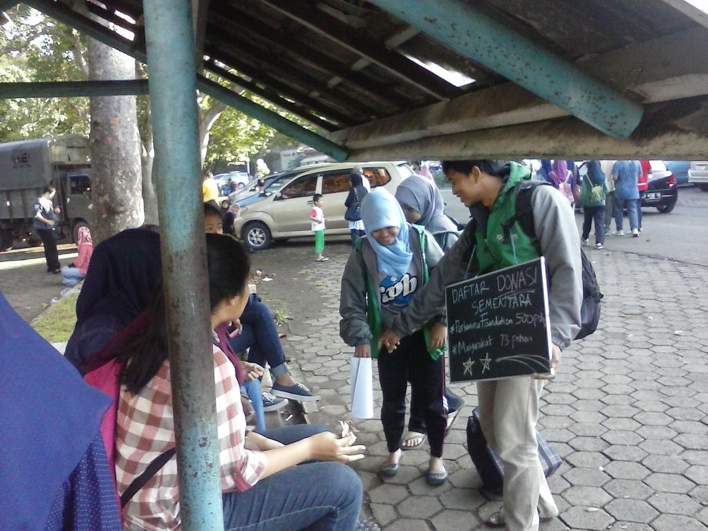 Kita mulai kampanyenya nih :) #Sedekah1000Pohon