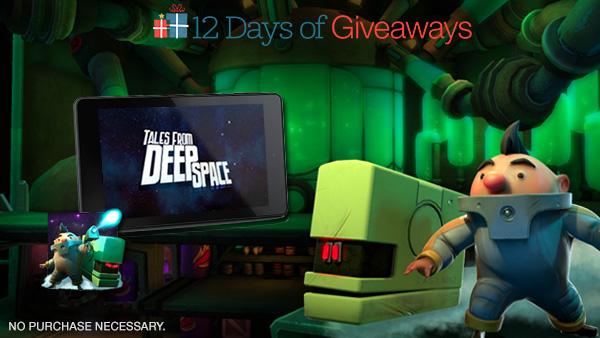 AMZNVideoGames's tweet photo. Follow &amp; RT for a chance to win a Fire HD 6 tablet w/ Tales from Deep Space #12DaysOfGiveaways http://t.co/9csXfvP7I8 http://t.co/b9g1R05AXC