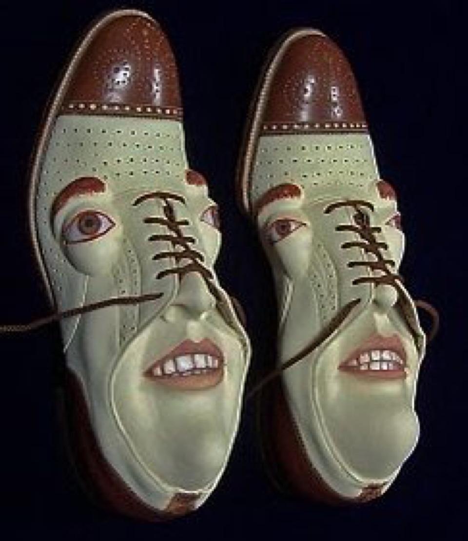 hustler mind money music shoe fetish sculpture