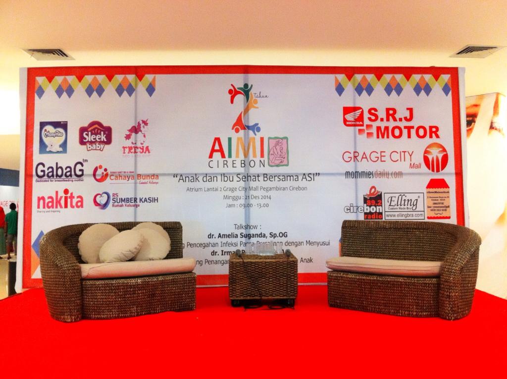 Big Thanks to @GabagIndonesia for supporting HUT AIMI Crb event. Sampai jumpa di event berikutnya Mommies ;p Big Hug