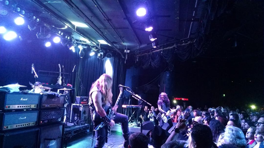 mayorNHL's tweet image. Why yes that is @ZakkWyldeBLS kicking off night 2 at @theroxy #BLS #LAchapter