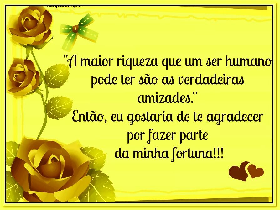 willevyfasbr's tweet photo. A amizade é um tesouro sem preço... 😘 http://t.co/mnDAyt9Can