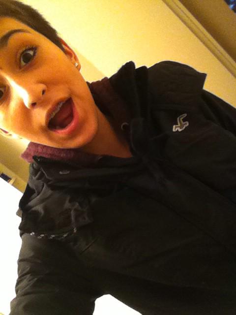 LopsDead's tweet photo. selfie cuz i can !
#favjacket๐ http://t.co/bqIcuWSFGP