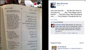 Ismaaiyl Brinsley was Muslim, Bleau Barracuda on Facebook