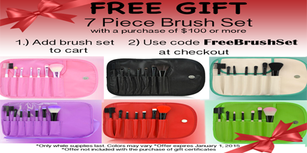 DKCCosmetics's tweet photo. FREE Makeup Brush Set with purchase http://t.co/gp8DuM4KCJ #makeup #cosmetics #MUA #dkccosmetics #gift #xmas #contour http://t.co/pB24O6B3mv