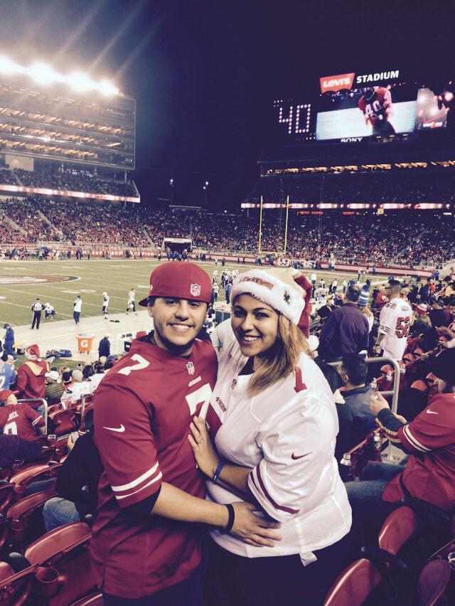Earthman90's tweet photo. Merry Christmas baby!!! #cometoplay @49ers http://t.co/wC9lJLtfII