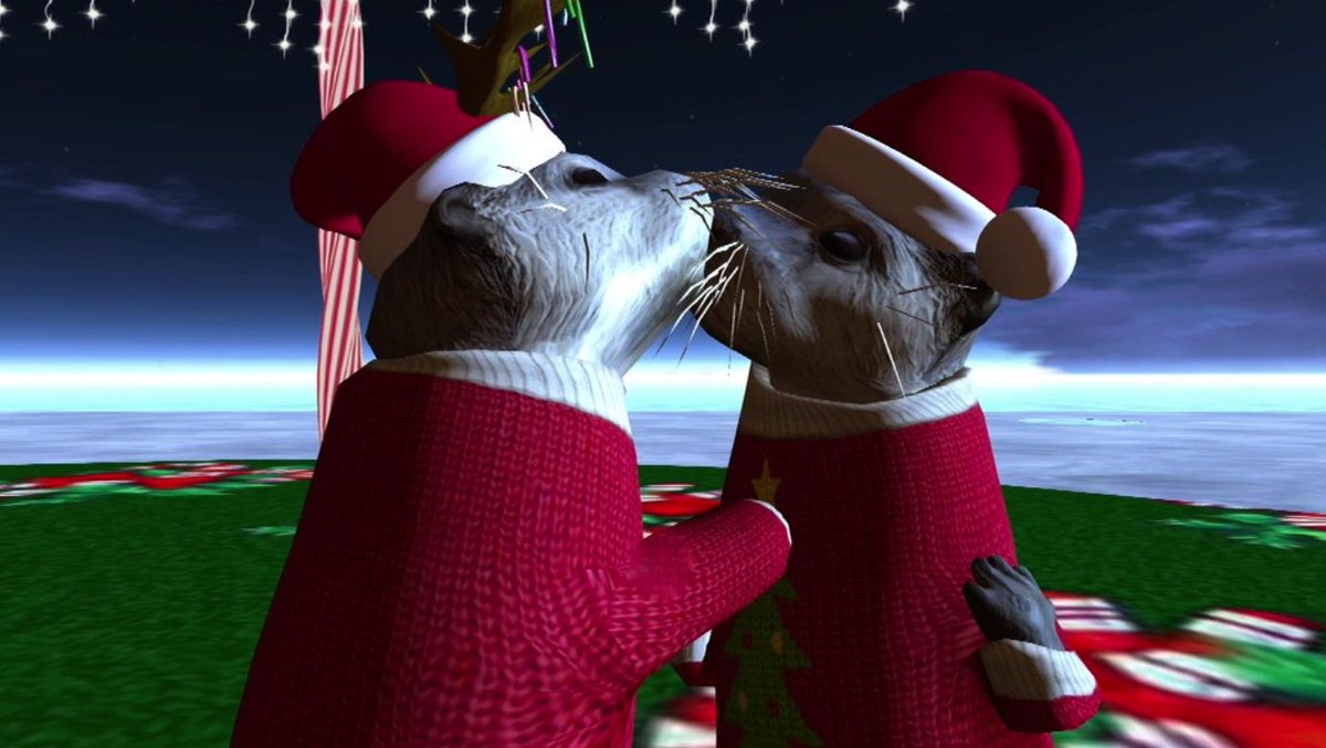 #Abranimations gives away an otter for Christma-hilarity ensues. My #SecondLifeMachinima video bit.ly/1zJID7G