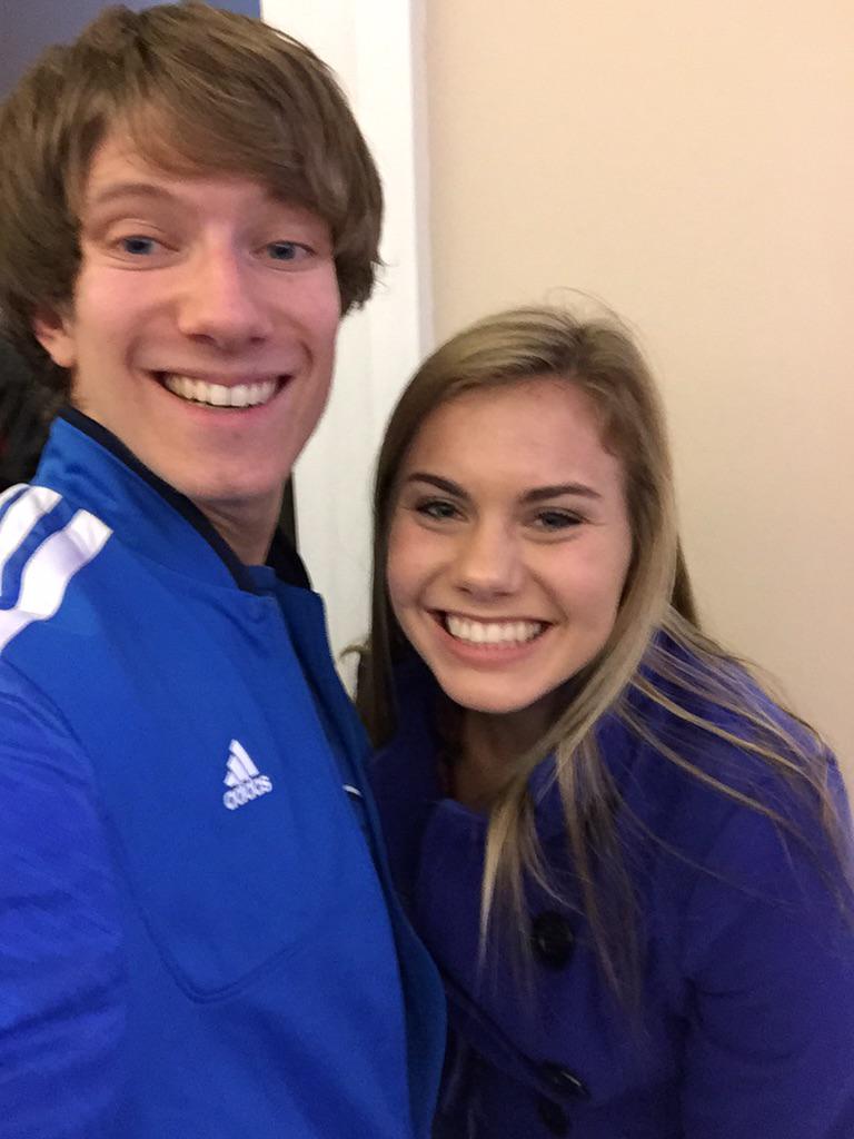 EmilTLippe's tweet photo. Great time seeing @alliekillian at the #Mavs game!! http://t.co/HewJDCyBqU