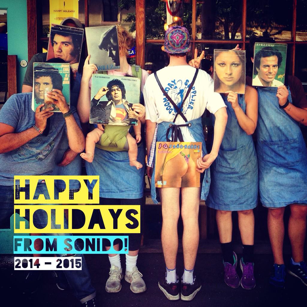 sonido69's tweet photo. Last day of 2014 for SONIDO! Happy holidays and thanks for such a great year! See you on Monday 12th January 2015. http://t.co/CGjUwkHoKj