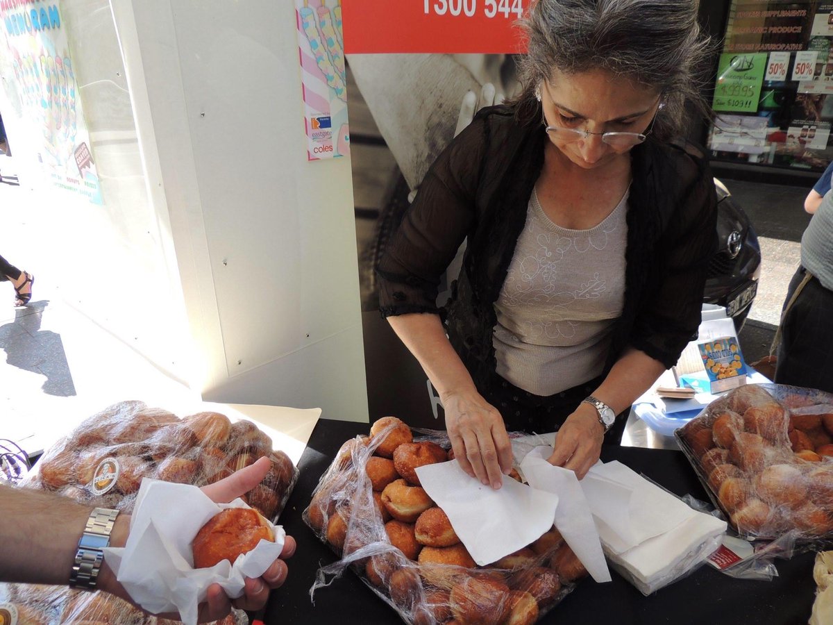 Chanukah celebrations in Sydney's Bondi Junction earlier today <a href="/JewishHouse/">Jewish House</a>