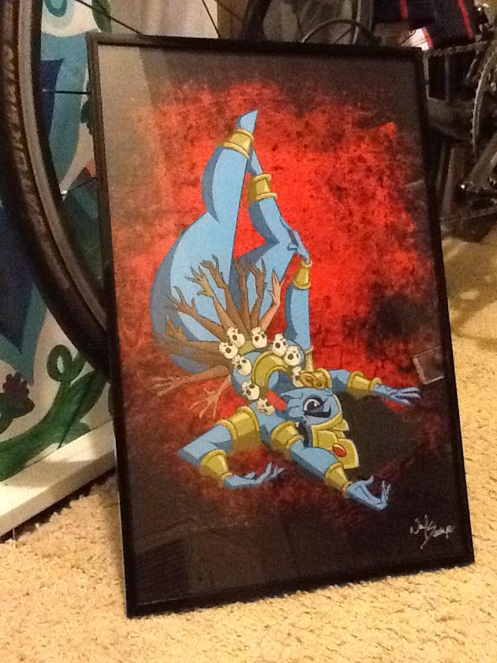 Moon_beam222's tweet photo. @Nsaabye thank you so much for my amazing gift! How did you know I love Kali? http://t.co/a6npOB77Ps