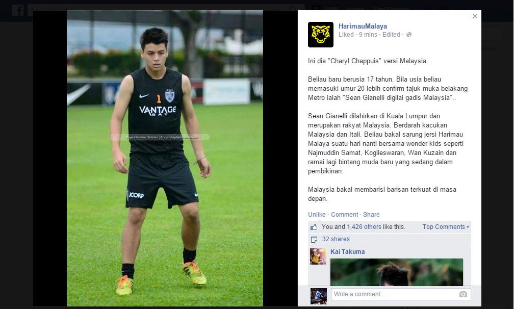 Jimeeys's tweet photo. Charyl Chappuis versi Malaysia berusia17 tahun dilahirkan di KL merupakan rakyt msia.Berdarah kacukan Malaysia Itali. http://t.co/1P0vY9rrL3