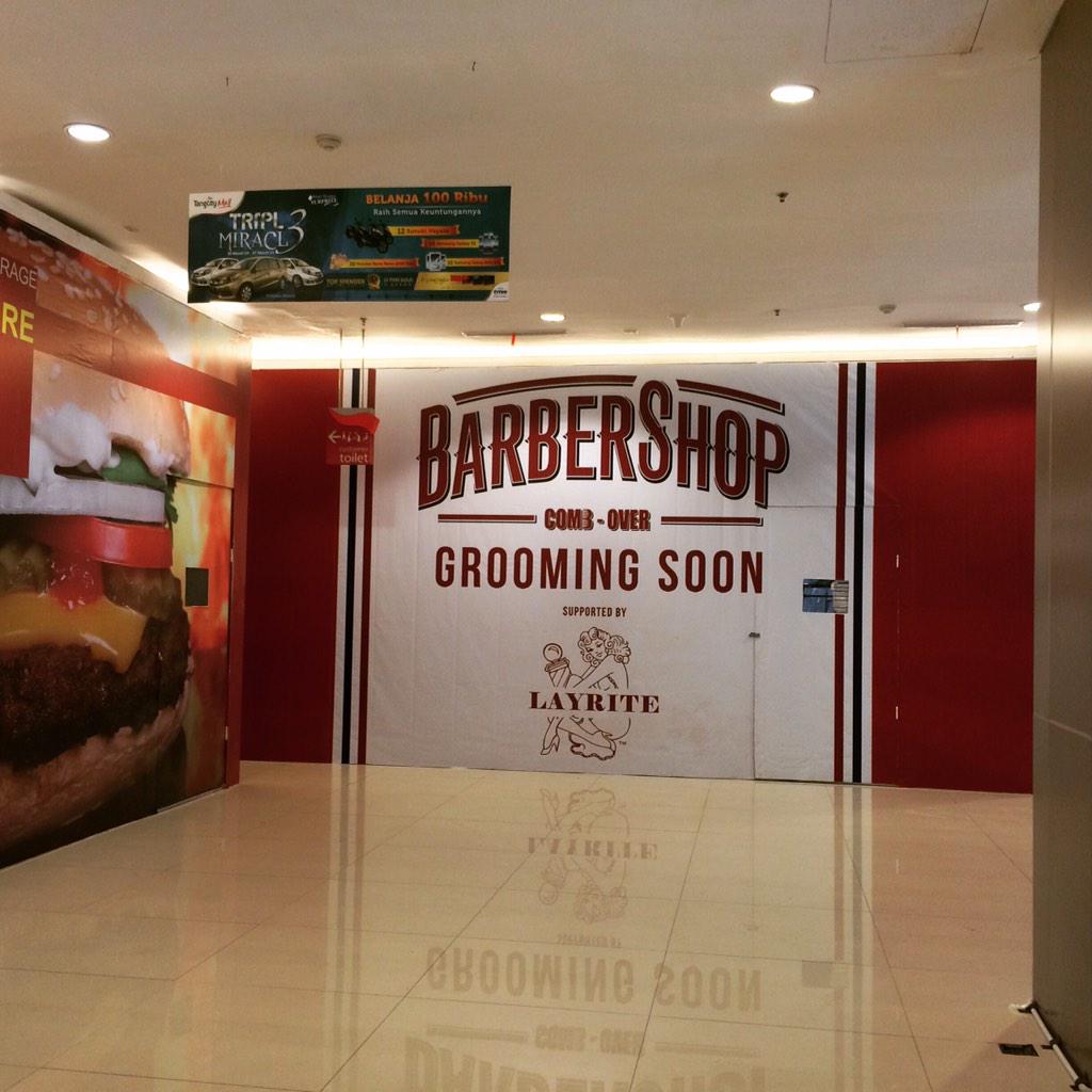 Barbercom3over's tweet image. Start grooming soon bro di Tangcity Mall Tangerang! Supported by @LayriteID @layrite_id