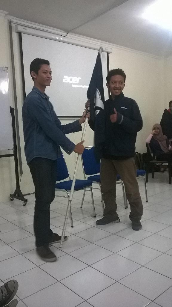 Selamat kepada Aris Riyanto, selamat menjalankan amanah selama satu tahun kedepan