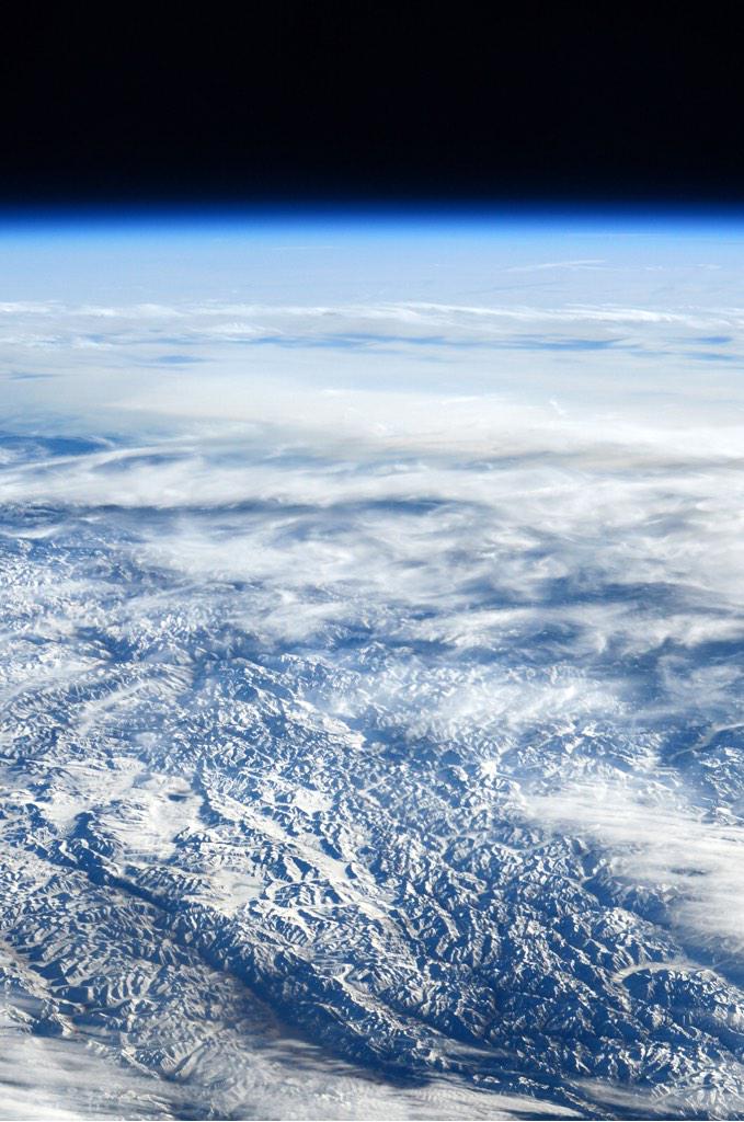 AstroTerry's tweet photo. Western #Himalayas http://t.co/QsCCYUACua